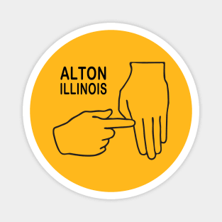 I'm from Alton, Illinois! Magnet